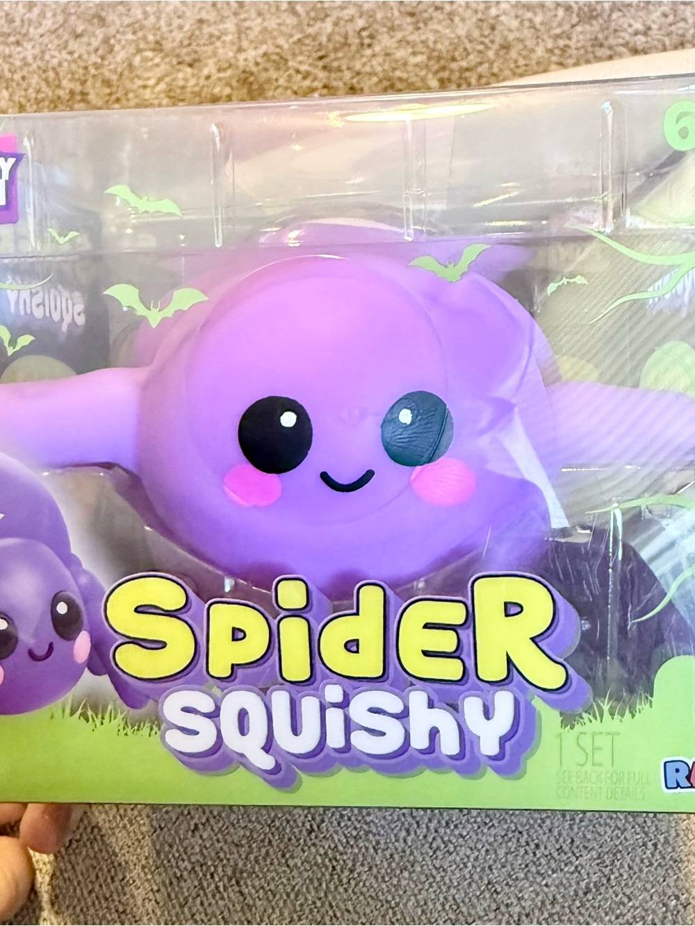 RMS Crazy Fun Spider Squishy - Purple